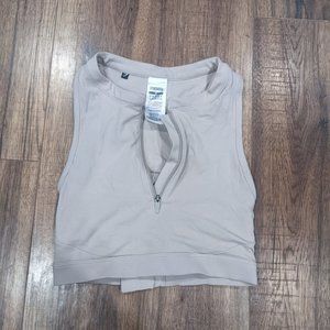 Gymshark sports bra nude pink colour, size Medium